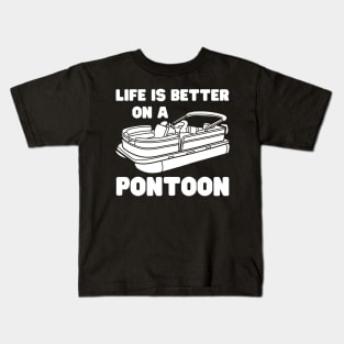 Pontoon Lover Kids T-Shirt